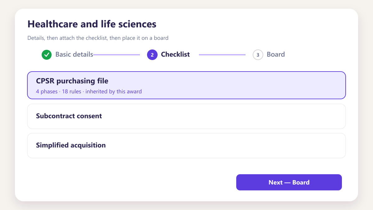 ProcureAudit Healthcare and life sciences